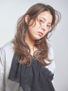 ミューシェレゴ(meauche...lego) 緩めパーマ無造作ロングの大人スタイル