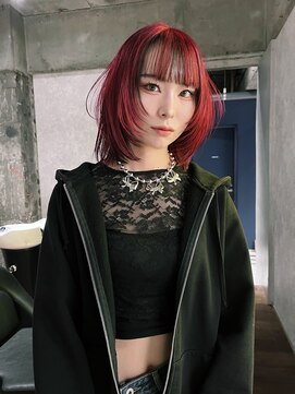 クペウ アエレ(cope'u aele) ボブ/ダブルカラー/ケアブリーチ/ブロンド/梅田/大阪