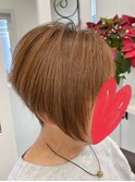 ショートヘア×アシメ