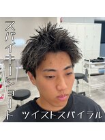 ルースト 西院店(ROOST)&nbsp;スパイキーショート／ツイストスパイラルパーマ