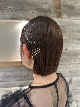 アイヴィー(IVY) ショートでも可愛くセット!ボブアレンジ【肥田亜沙美】