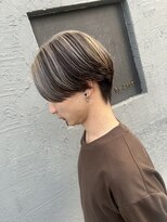 ベレッタ 枚方店(veretta.)&nbsp;パラパラブリーチ 担当:ばば/マッシュショート/センターパート