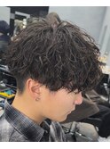 ツイストスパイラルパーマメンズマッシュニュアンスパーマ