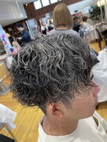 ボスコレクション(BOSS COLLECTION)&nbsp;センターパート×OLDパーマ