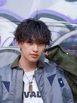 ビカムメンズヘアー 栄店(become men's hair)&nbsp;シャドウパーマダウンパーマニュアンスパーマ韓国メンズサロン