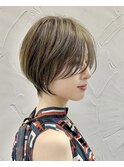 バレイヤージュショート