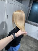 ブロンドカラー/ホワイトブロンド/横浜