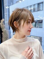 ファンナギンザ(FaNNa ginza)&nbsp;大人ショート/ショートボブ/マイナス5歳ヘア/白髪ぼかし/小顔