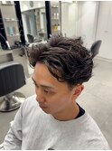 ラルフカール ラフカール メンズパーマ フェードカット ☆ 眉