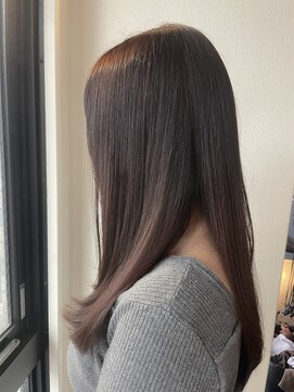 ケイトブラウン(KATE BROWNE) レイヤーカット/ピンクブラウン/髪質改善トリートメント