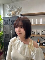 ミツバ(3tuba)&nbsp;韓国風！美髪ストレート×透明感ボブ