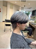 メンズハイトーンケアブリーチエンドカラーデザインカラー