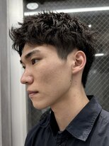 ニコ トウキョウ ロジック(nico TOKYO Logic)&nbsp;スパイキーショート　ピンパーマ　大人メンズヘア