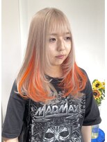 クペウファルベ(cope'u FARBE)&nbsp;beige &orange
