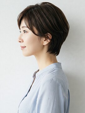 ビュートリアム265(BEAUTRIUM 265) 40代/50代/60代ひし形小顔ショートボブ絶壁解消白髪ぼかし△41