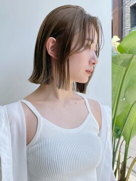 トルネード(TORNADO) フェザーバング外ハネボブフェイスレイヤー表参道 M2025.7.5