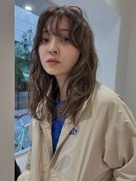 ナリー 河原町(Nary) ベージュ＋ミディアムパーマ/佐藤/Nary河原町/京都美容室