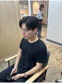 センターパート/メンズ縮毛矯正/メンズカット/宇都宮