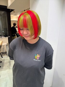 シピレアノバイブレス(shipi. le'ano by brace) 【maria】block color/デザインカラー/ブリーチ/推しカラー