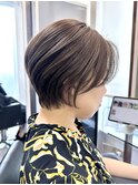 40代50代60代白髪ぼかしハイライトグレイカラー脱白髪染め♪