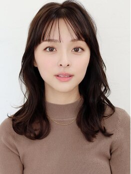 マフ 府中店(MuFF)の写真/経験豊富な実力派スタイリストのみ在籍◎マンツーマン施術だから印象を左右する顔回りカットもお任せ!