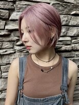 サーカス 町田(circus)&nbsp;ペールピンクx丸みクビレショート