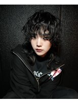 リラス 博多(rilas)&nbsp;ウルフパーマ　ウルフカット　レイヤーカット　中性ウルフ