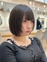 シー バイ ロンド 新宿(Sea by Lond)&nbsp;ミディアム×暗めカラー[デザインカラー/フェイスフレーミング]