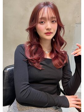 ロイド(Lloyd) 【Lloyd 大宮】カシスレッド×韓国巻き