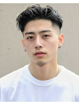 ハム 立川(hum) サーフカール/刈り上げセンターパート/フェザーパーマ[立川]