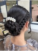 結婚式のお呼ばれヘアセット♪/結婚式ヘアセット/ブライダル