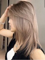 アフィナー 上大岡(Afinar)&nbsp;ブリーチハイライト髪質改善ダブルカラーレイヤーカット