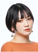 20代30代大人かわいい★小顔ひし形ショートボブ