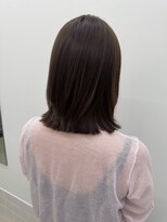 アルファ(alpha) 大人ガーリー/ダークアッシュ/似合わせカット/ミディアムレイヤ