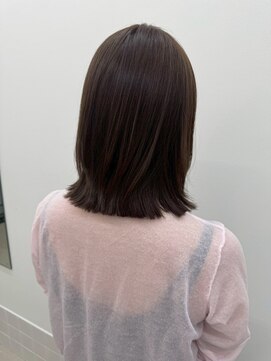 アルファ(alpha) 大人ガーリー/ダークアッシュ/似合わせカット/ミディアムレイヤ