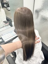 アオ 府中(AO)&nbsp;ブリーチなしダブルカラー オリーブベージュ