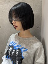 アマトウキョウスマートサロン(AMA TOKYO×Smart Salon)&nbsp;タッセルボブ　あごラインボブ