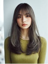 ダル 渋谷/表参道(DAL.)&nbsp;レイヤーカット髪質改善カラー透明感カラー顔まわりカット