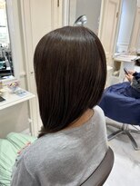 サロンドウィズ 本店 本八幡(Salon de With)&nbsp;ナチュラル艶ストレートボブ