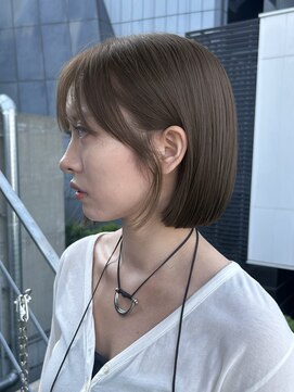 ナループロア ルームー(Nalu pu loa ROOMOO) 明るめのカラーとも相性抜群☆タッセルカット/オリーブベージュ