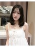【3回までOK】カット+カラー+シェラック高濃度水素トリートメント ¥26,400→