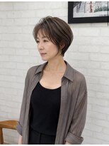 アースオーセンティック 熊本長嶺店(EARTH Authentic)&nbsp;【大人ショート×立体感ハイライト】