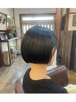 グッドヘアーアンドナフ(good hair & NufF)&nbsp;黒髪艶ボブ