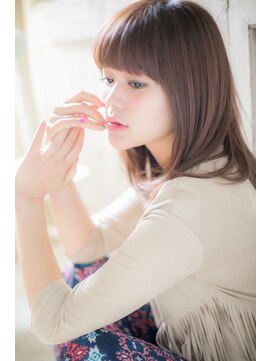 モッズ ヘア 福岡姪浜店(mod's hair) 隠しカールで愛されストレートb