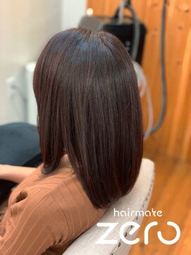 ヘアメイクゼロ 坂戸駅前店(hairmake zero) エドル　ピンクブラウンカラー