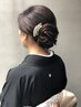 【11時以降】☆訪問着/留袖着付け+ヘアセット☆10000円