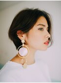 大人ボブスタイル/20代/30代/40代/50代/倉敷駅/白楽町