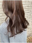 こっくりブラウンカラー