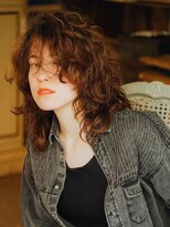 ヘアー アークス 上大岡店(hair ARKS)&nbsp;強めパーマの透明感ブラウン