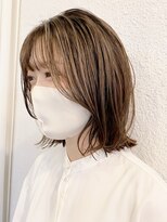 クオート(quoit)&nbsp;【クオート依田】大人ハイライトカラー☆ロブ（ 堀江/四ツ橋 ）